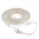 Assyron 220V LED tape set, SMD3528, 1M, IP44, 4.8W/m, 60led/m, 3000k