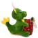 Soft toy "Dragon" with a piggy bank, 14 cm, color mix