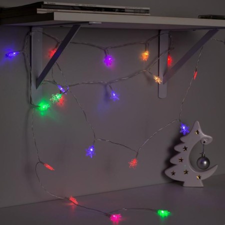 Garland "thread" 3 m with nozzles "Small Smalls", IP20, Transparent Thread, 20 LED, glow of multi, AAH3-3