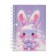 Notebook Gift Book on the crest 80l, line, color block, PVC Bun 3D cover (17.6x13.5cm) 105