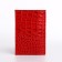 Cover for passport, kayman, red color
