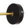Bra "Christter" E27 40W Black 13x18x43 cm
