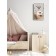 Carty clock is wall-mounted, interior "owl. Act", smooth move, 57 x 35 x 4 cm