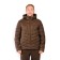 Jacket with hood men's Pride Mangust, nylon, brown, rr 48-50 growth 170-176
