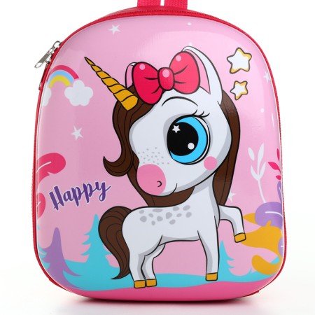 Backpack 25*8*30, lightning department, unicorn pink-2