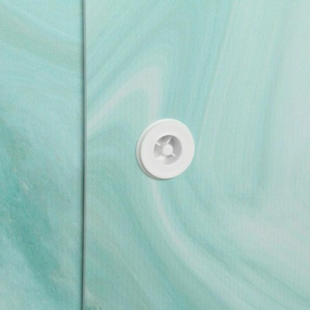 Screen for the bath "Quarter marble green", 148 cm-1