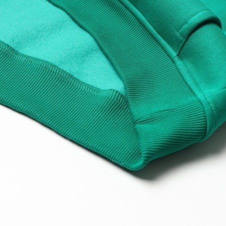 Women's costume (sweatshirt/trousers) is launched, dark green color, rr l (46-48)-6