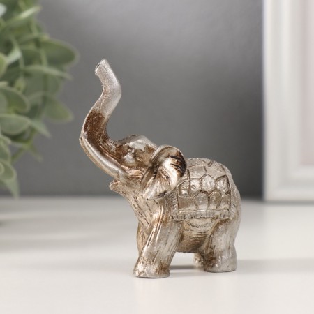 Polystone souvenir "Minik Elephant in Popone-Cheshui" 8x6.5x3 cm-3
