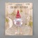 LED toy on Velcro "Snowflake with a snowman" 13 cm, batteries Lr44x3, glow of multi