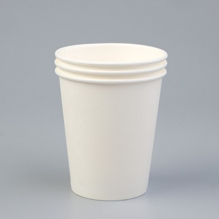 Paper glass "White", for hot drinks, 185 ml, diameter 70 mm-1
