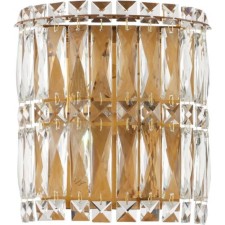 Wall lamp STILFORT 2174/05/02W Admire, 2x40W, E14, 210x210x240 mm, bronze color