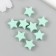 Busina Silicon "Asterisk" light green d = 1.4 cm