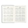Dated 2025 diary, Escalada, A6+ 176 sheets, soft cover, artificial leather, pancake embossing, tinted block 70 g/m2, gray