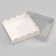 Cookie box, confectionery packaging, white, 16 x 16 x 4 cm
