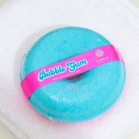 Bubble Gum bath bomb with foam mix, 120 g-2