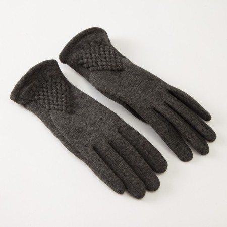 Female gloves minku "style", size 19, color gray