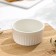 Ramecin from heat -resistant ceramics of the Classic Dilan, 140 ml, 7.5 × 3.5 cm, white color