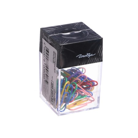 Globus interchange dispenser, magnetic (colored paper clips: 50 pcs., 28 mm)-1