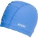 Bradex swimming cap, textile coated, blue