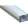 Feron LED LED tape profile, CAB261, 2 m, silver color