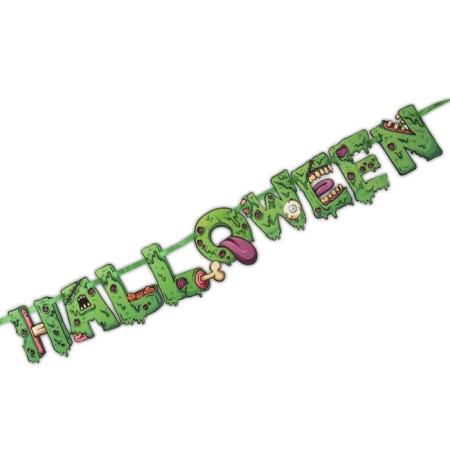 Set for Halloween, the game "Crazy Zomby Party".-2