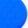 Frisby "Football", thermoplastic rubber, 23 cm, blue