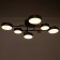 Causteen with PDU 2296/6BK LED 144W 3000-6000K Black 80x59x14 cm Bayerlux