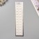 Stick plastic rhinestones "suspensions" silver 35x8 cm