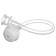 A bottle for feeding M&B, SHG Ø70mm, 250ml., With handles, silicone flask, pink color