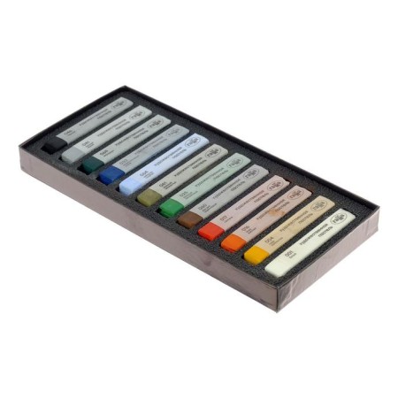 Pastel dry, set of 12 colors, gamma "Old Master", landscape /Korea /-3