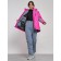 Ski suit female winter, size 46, pink color