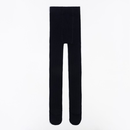 Pantyhose children's “Vertical strip”, dark blue color, height 122-128-2
