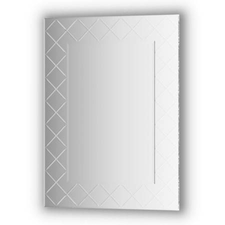 Mirror with an engraving 60x80 cm, EvoForm