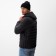 Men's jacket on the lightning collorista color black, rn 54