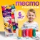 Test-plastilin, set of 6 colors, with sparkles