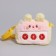 Children's "Bunny" bag, 18 cm, yellow color