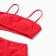 Swimsuit Assed female minku color red, size 48