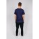 Male T-shirt, size 56, dark blue color
