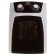 Electrolux EFH/C-5120, floor, ceramic, 1500 watts, 25 m², white-black