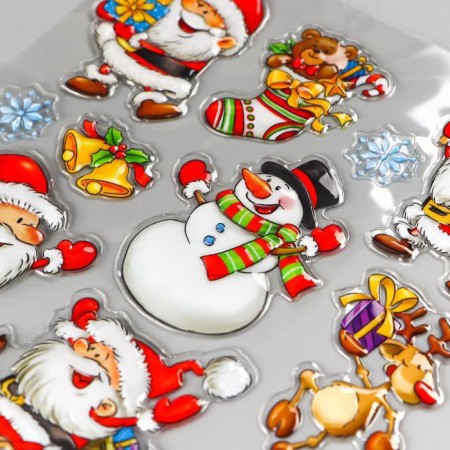 Decorative sticker Room Decor "Santa Claus" 14x21 cm-1