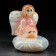 Souvenir "Angel on the Cloud", 6.5x6.5x5 cm, selenite