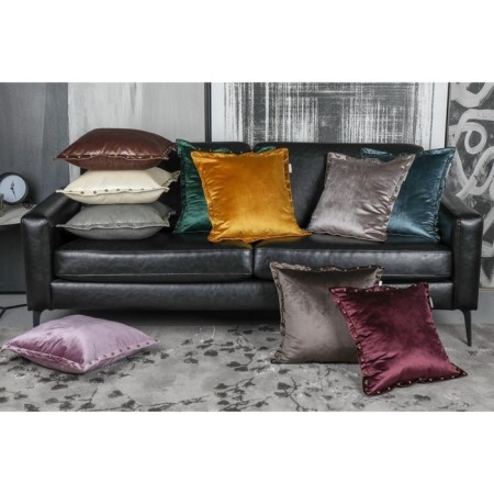 Pillowcase "Ludwig", size 45x45 cm, gray-blue color-2