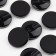 A button on midnight, d = 30 mm, the color is black