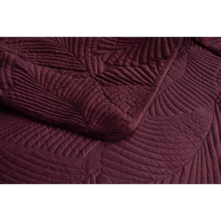 A set with a clip "Noel", size 240x260 cm, 50x70 cm - 2 pcs, color Bordeaux-5