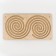 Puzzle interhemispheric board "Waves and a large spiral"