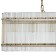 Suspended indigo, 12024/6PL BRASS. 6x40W, E14, 800x220x275/1475 mm, transparent color
