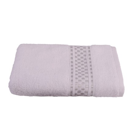 Terry towel Glamor, 500 g, size 50x90 cm, white color-1