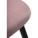 GABI Metal/velor, black/pink 50x53x79 cm chair