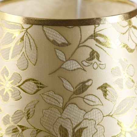 Highlight lamp with "Crystal" 1x40W E27 Gold 26x26x39 cm Risalux-3