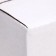 The box is folding, white, 15 x 15 x 12 cm